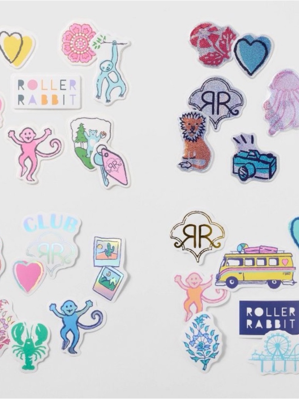 Roller Rabbit X TARGET 🎯 Colorful Sticker Set - Picture 2 of 3